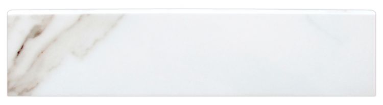 Trilogy Calacatta White Lux Bullnose 3 x 12